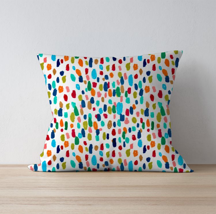 Dancing raindrops Cushion Cover