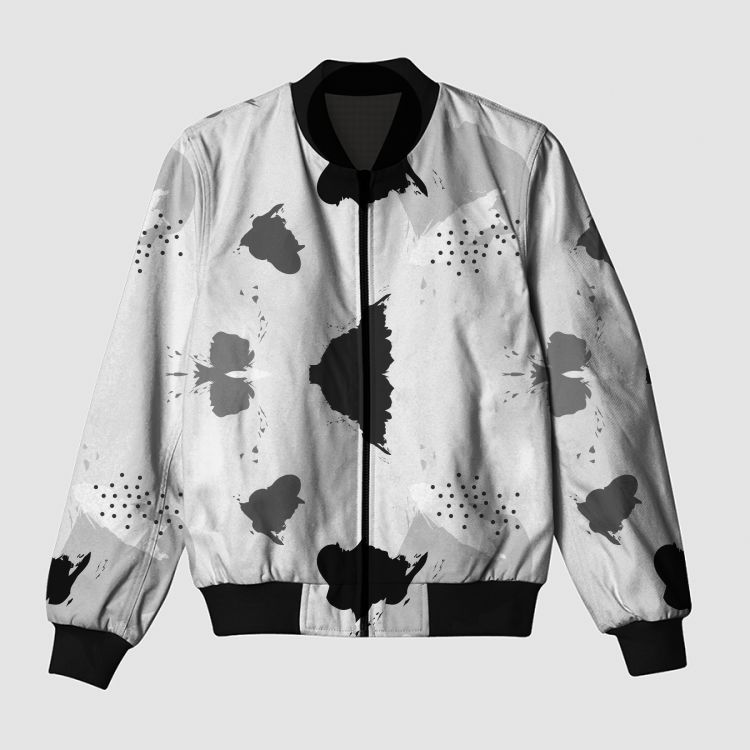 Strokes &  splash Bomber Jacket