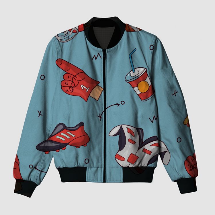 Sports Design Bomber Jacket