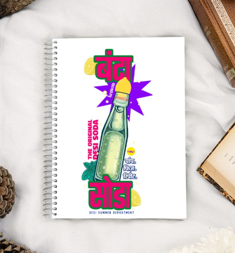 banta soda A5 Notebook