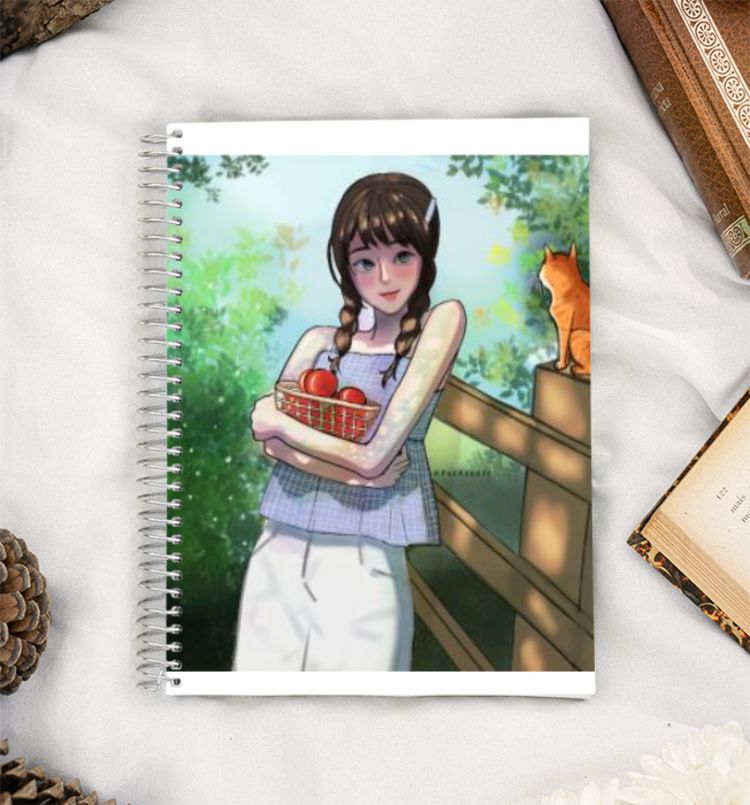 My curious Cat A5 Notebook