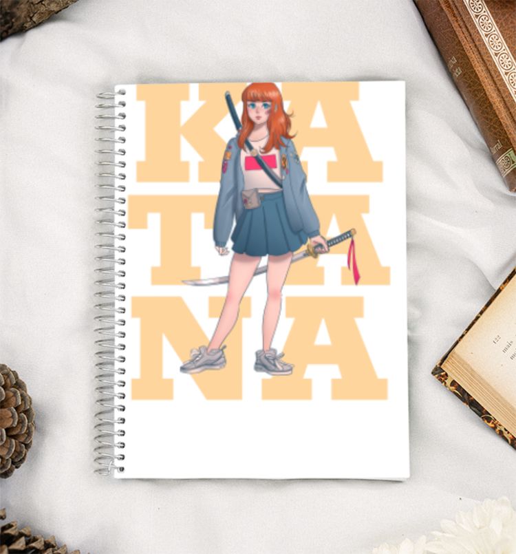 Katama Anime Ninja A5 Notebook