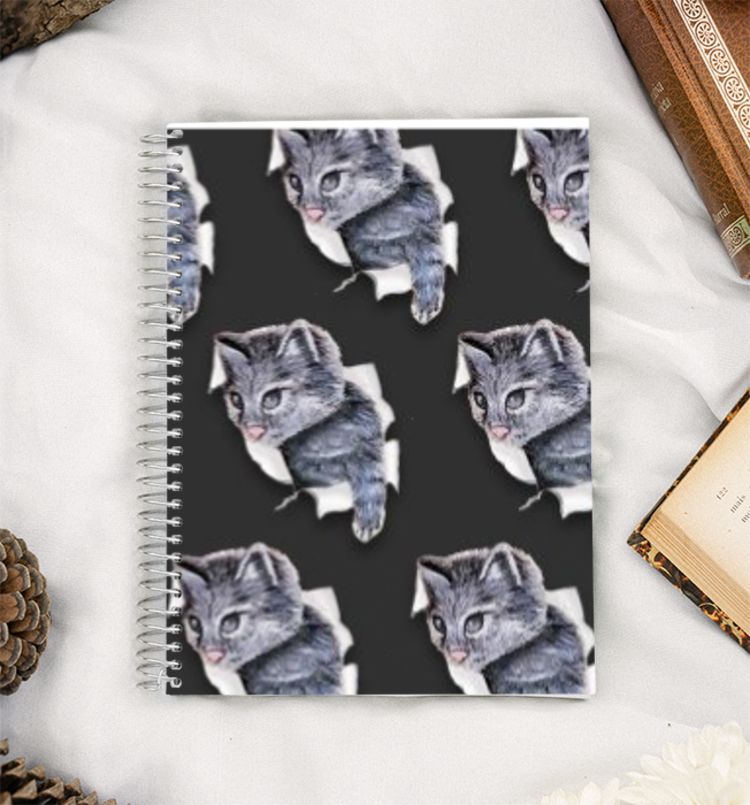 KittyCat A5 Notebook