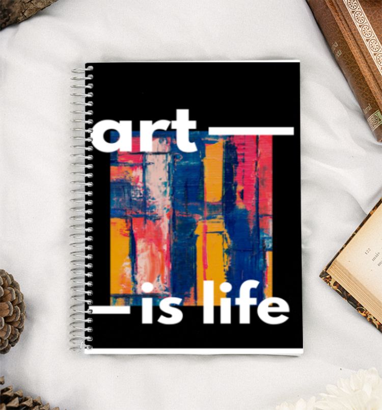 for the artist A5 Notebook