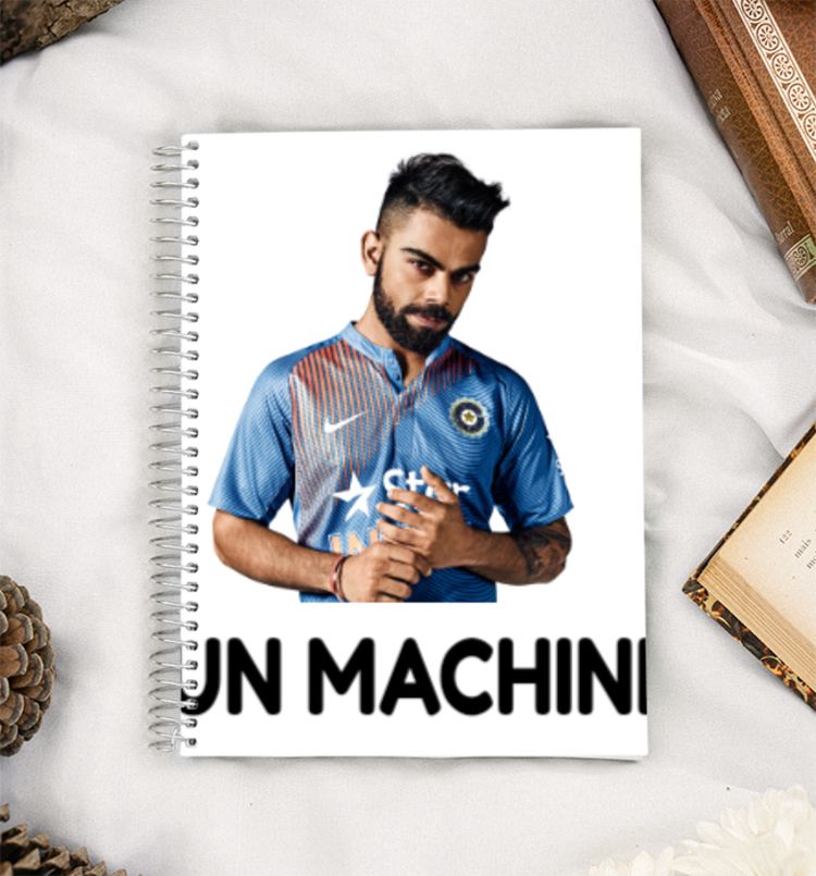 Virat Kohli T-shirt  A5 Notebook