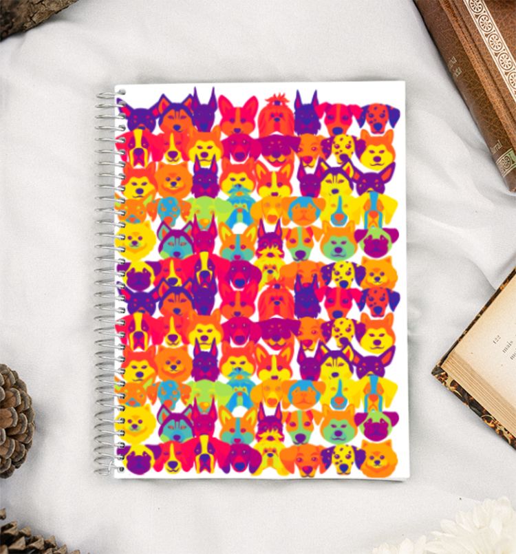 Dogs A5 Notebook