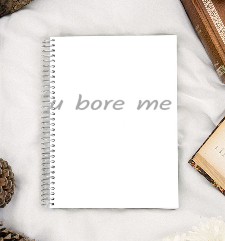  you bore me A5 Notebook