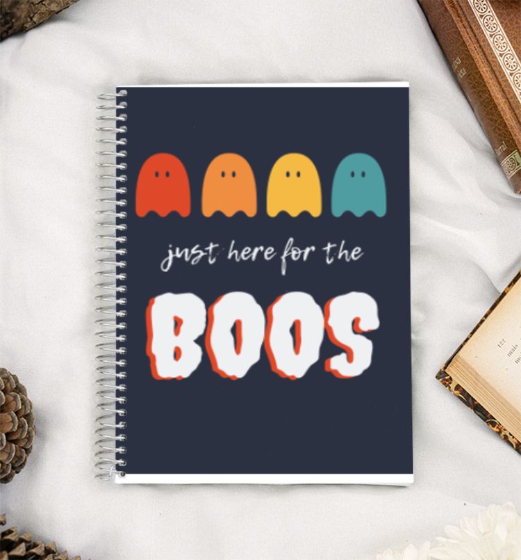 Just here for the boos A5 Notebook