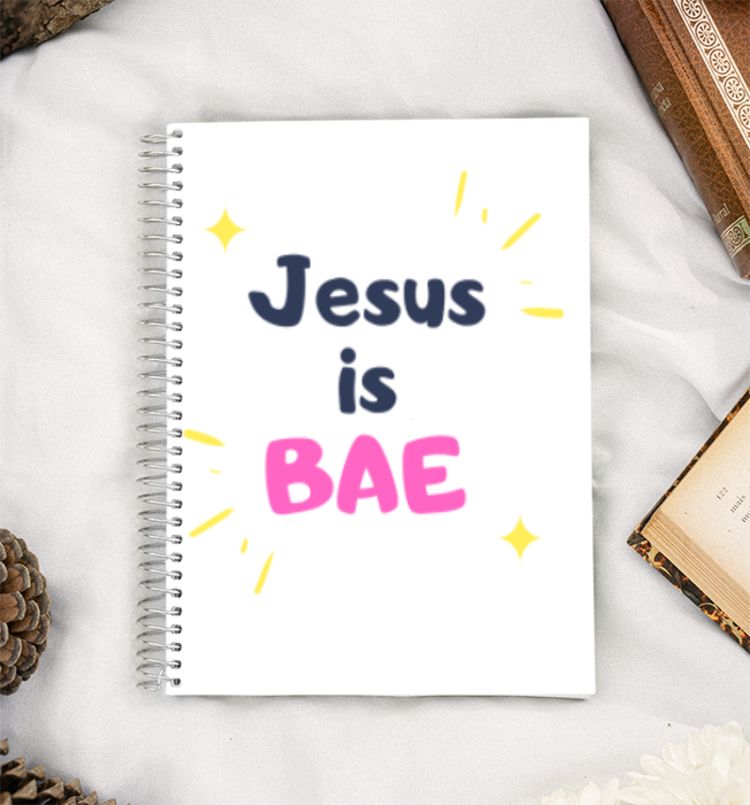 Jesus is BAE A5 Notebook