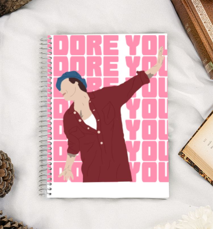 Harry styles adore you merch A5 Notebook