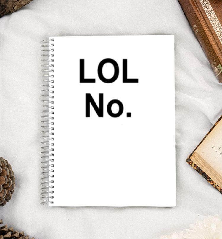 LOL No A5 Notebook