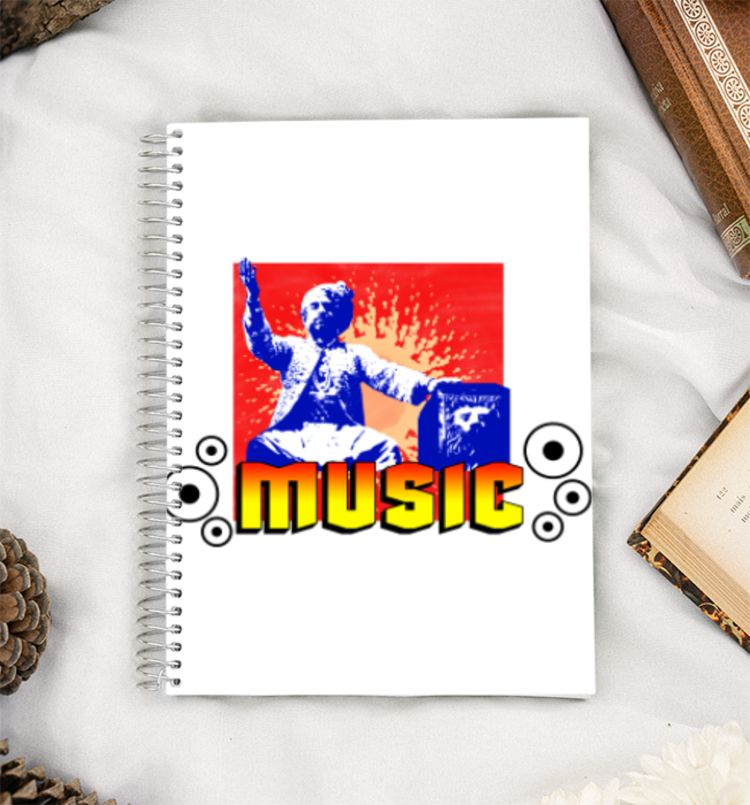 Music! A5 Notebook