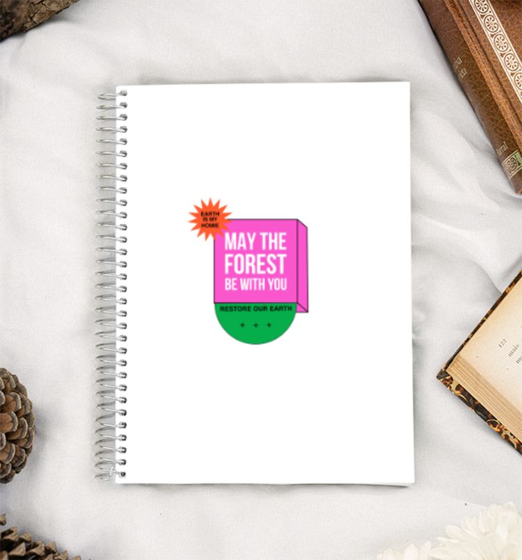 Save earth A5 Notebook