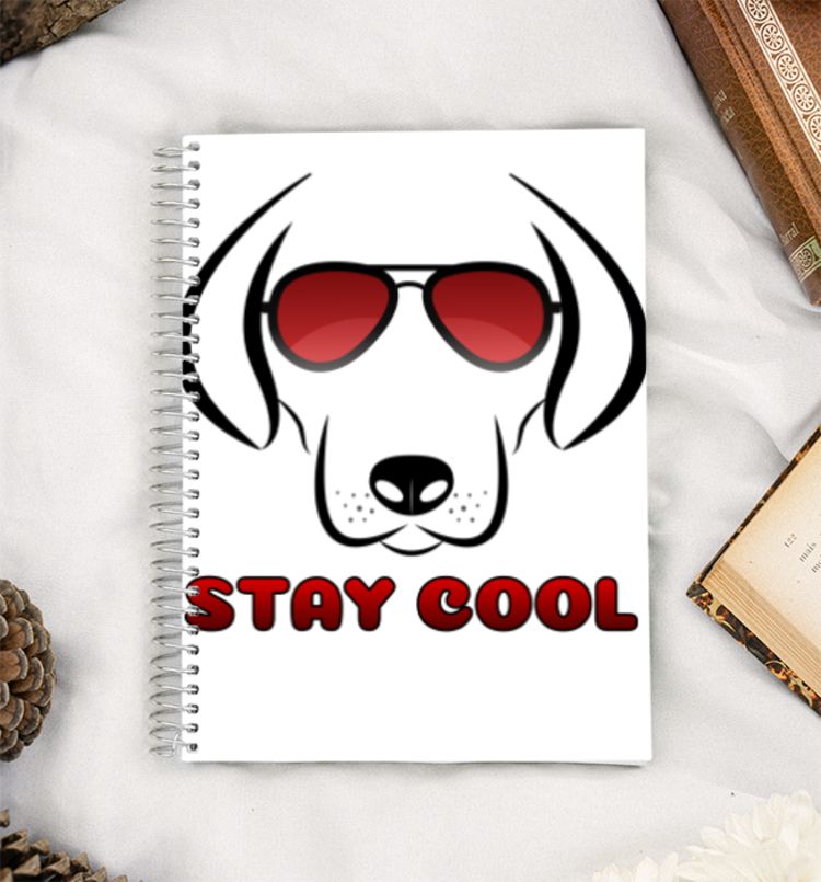 puppy design A5 Notebook