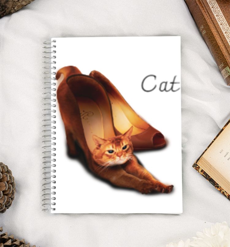 Cat Walk A5 Notebook