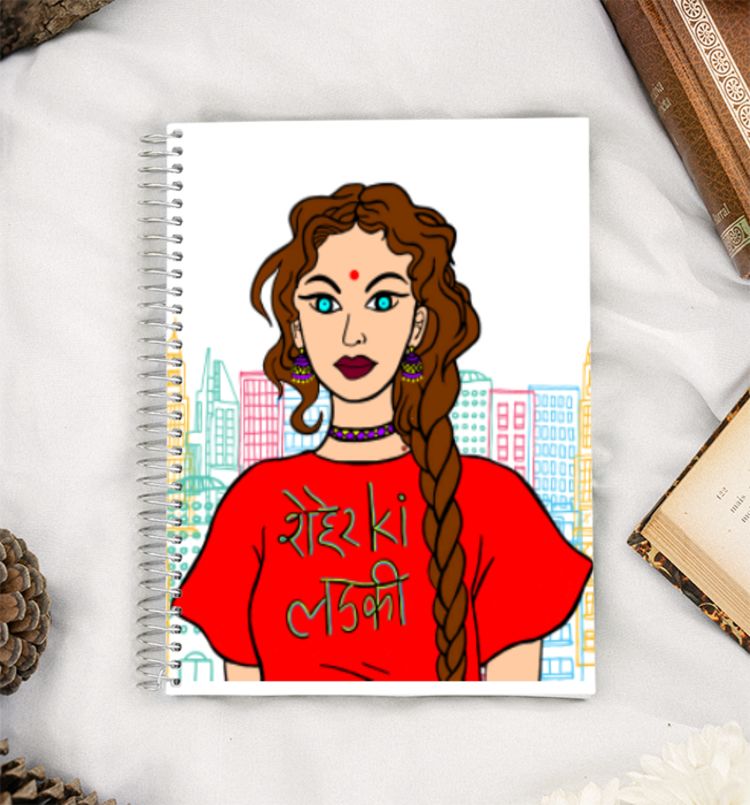 City girl  A5 Notebook