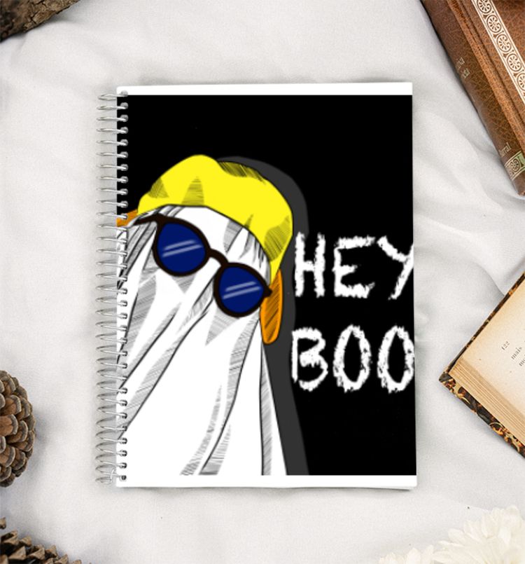 Hey Boo 3 A5 Notebook