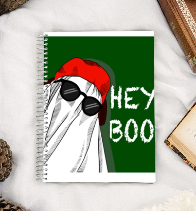 Hey Boo 5 A5 Notebook