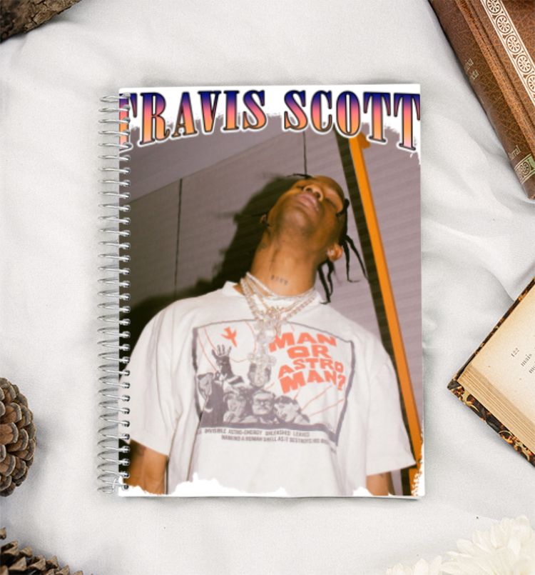 Travis Scott Merch A5 Notebook
