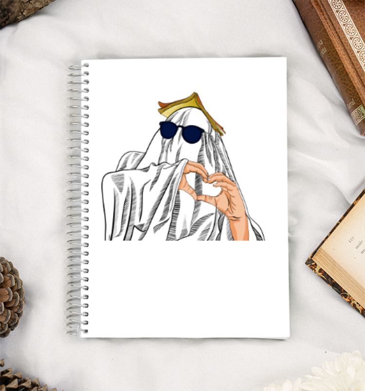 Ghost Reader- Solo small A5 Notebook