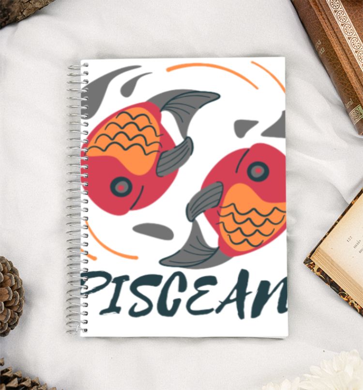 Piscean A5 Notebook