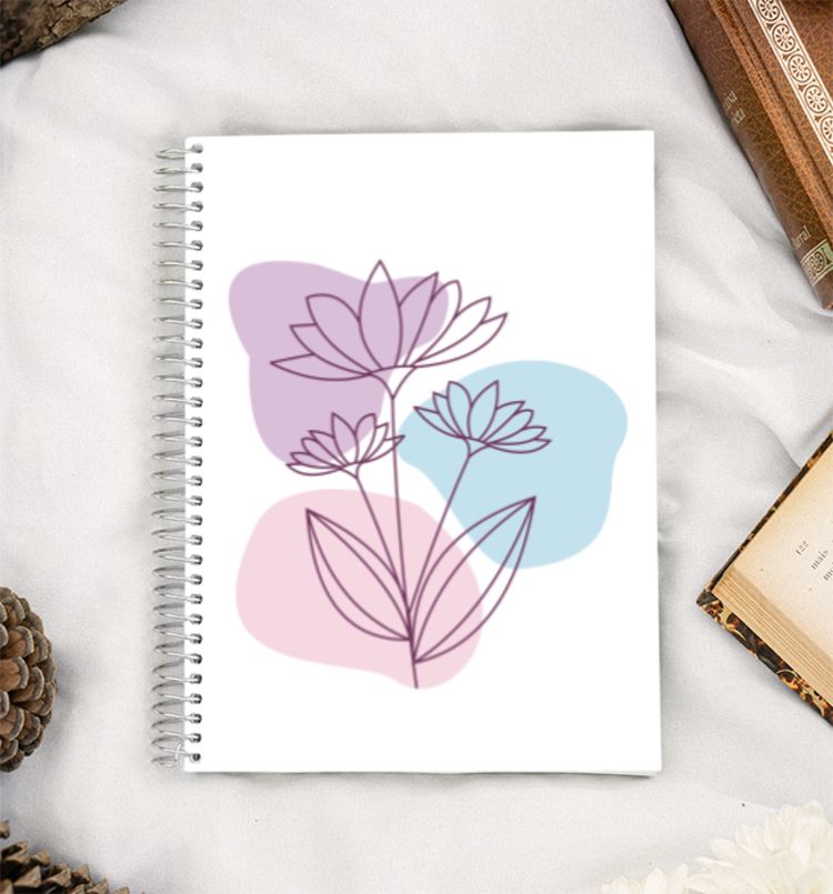 Flower A5 Notebook