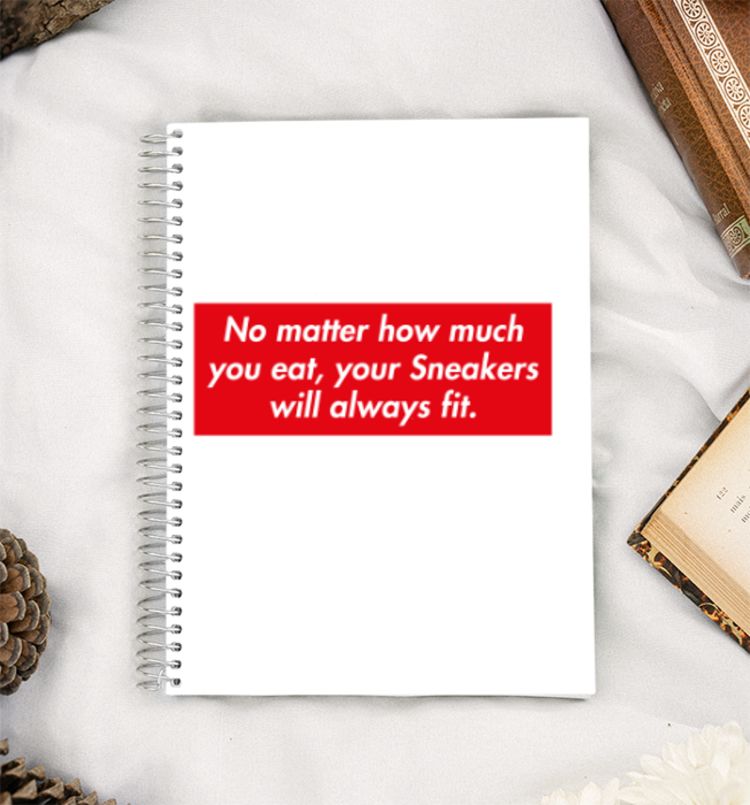 Sneakers A5 Notebook