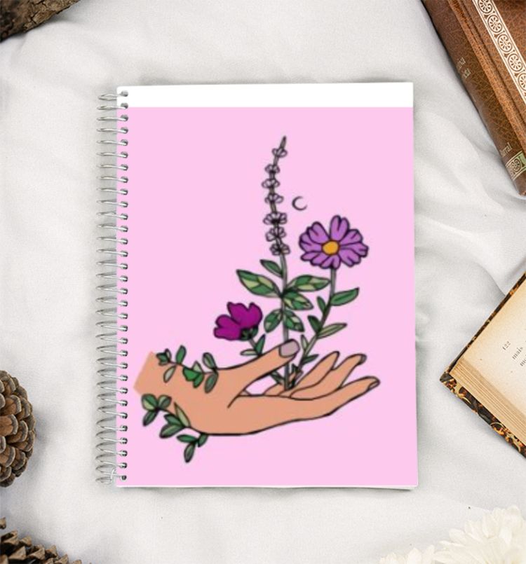 flowers A5 Notebook