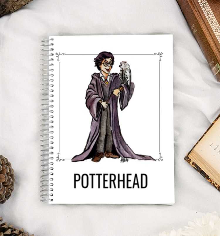 Potterhead Merch A5 Notebook