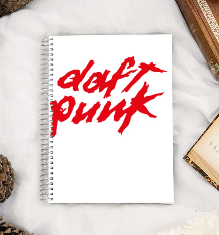 Daft Punk A5 Notebook