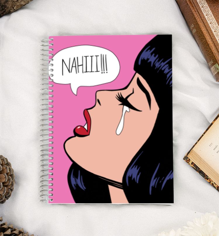 Nahiii - Bollywood Drama Queen A5 Notebook