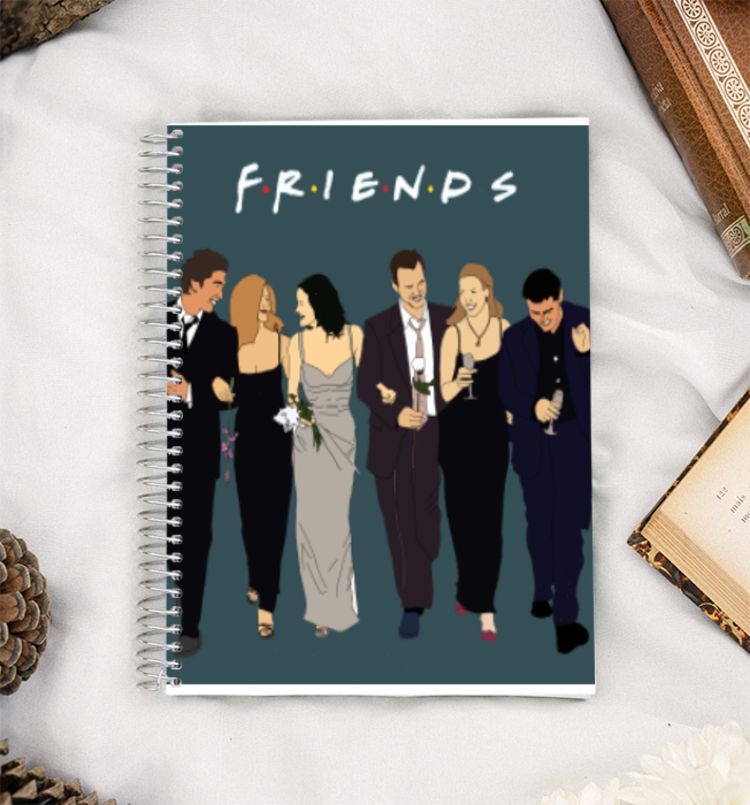 Friends  A5 Notebook