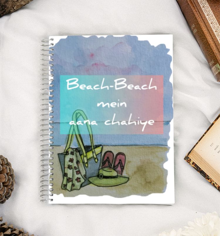 Beaches for you A5 Notebook