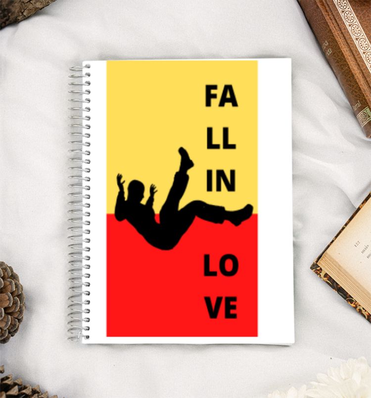 Fall in Love A5 Notebook