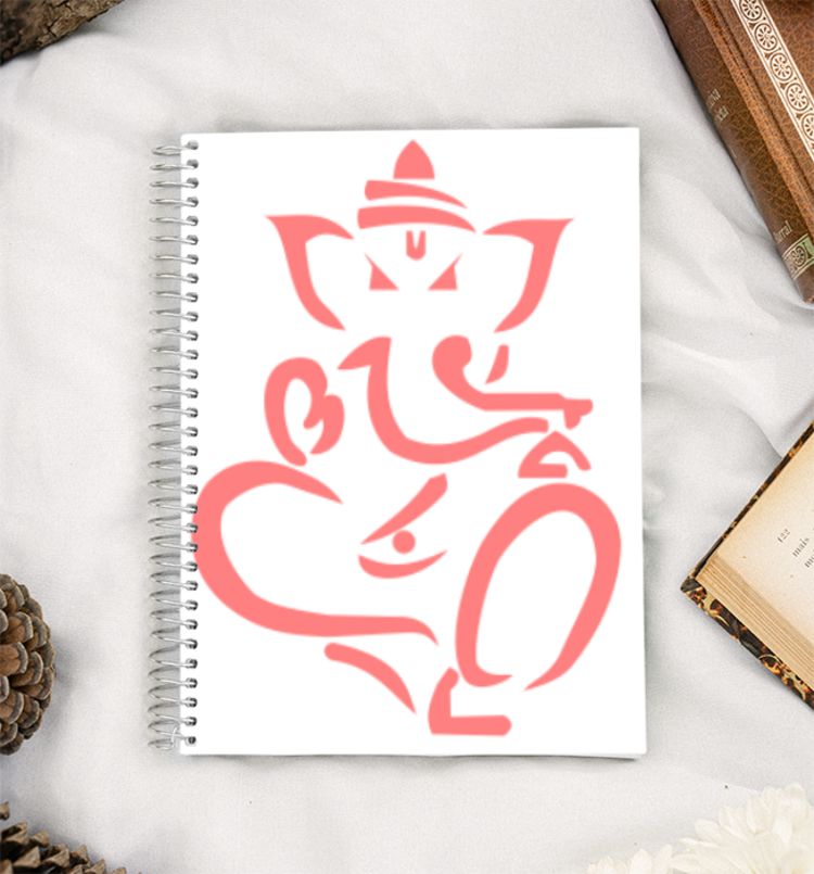 Lord Ganapati  A5 Notebook