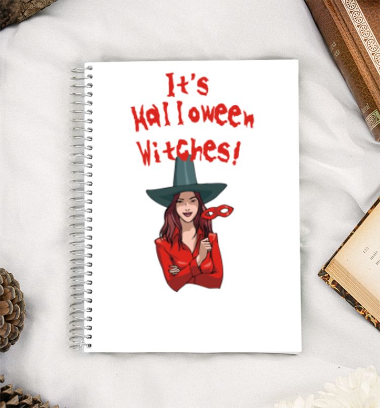 It's Halloween Witches! A5 Notebook