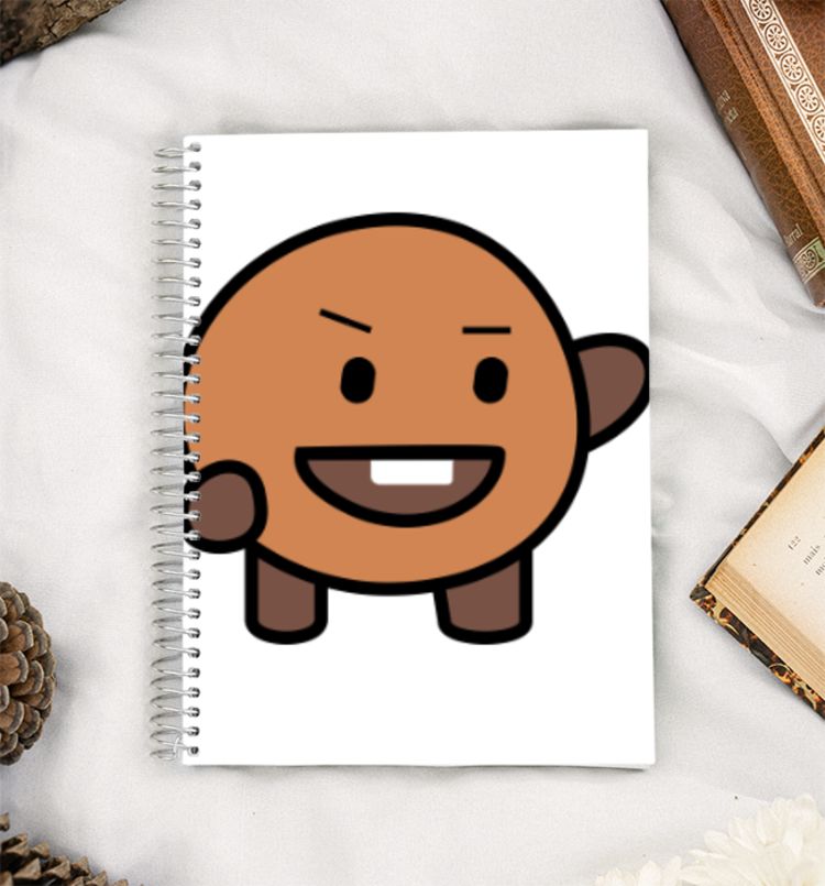 Shooky|Bt21❤❤ A5 Notebook