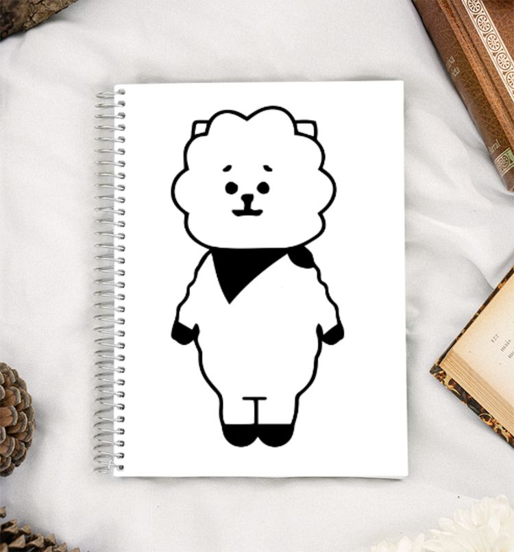 Rj|Bt21❤❤ A5 Notebook