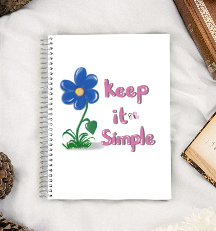 Keep it simple A5 Notebook