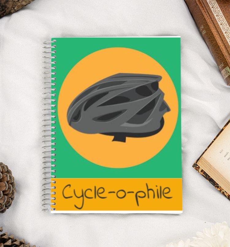 Cycle-o-phile A5 Notebook