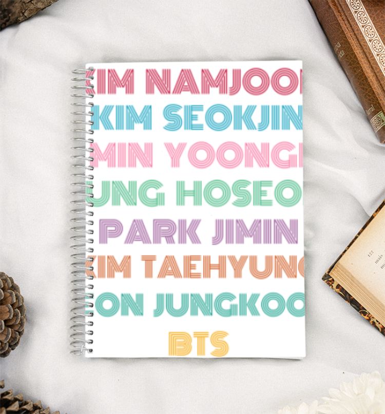 Bts dynamite  A5 Notebook