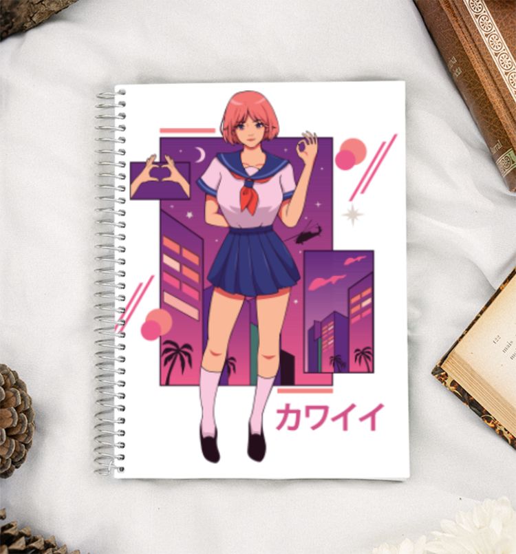 KAWAII Anime A5 Notebook