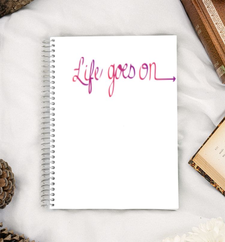 Life Goes On|03|BTS💜💜 A5 Notebook