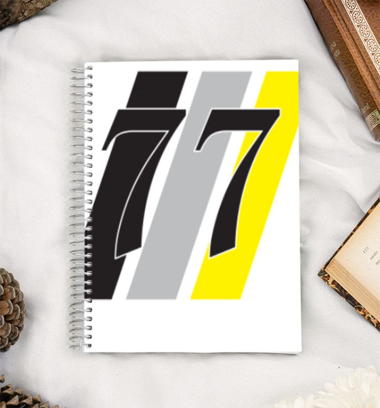 No 77 A5 Notebook