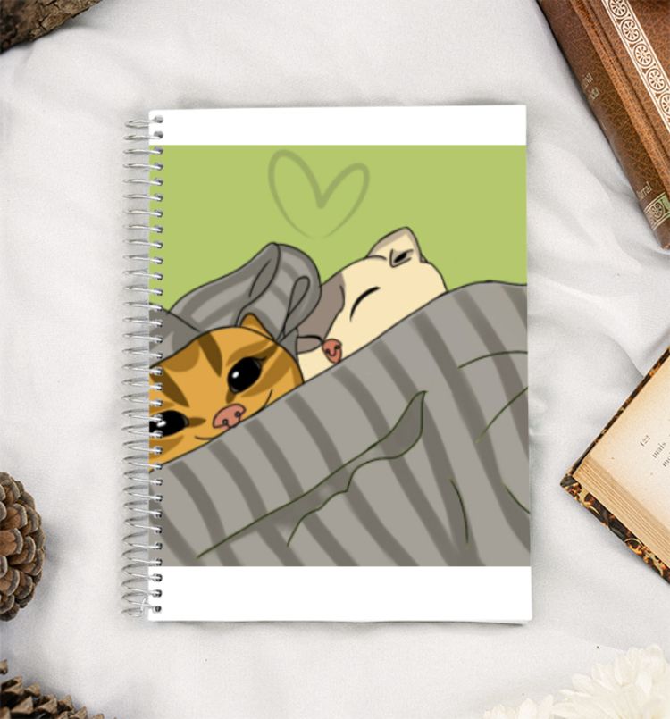 Meow amore A5 Notebook