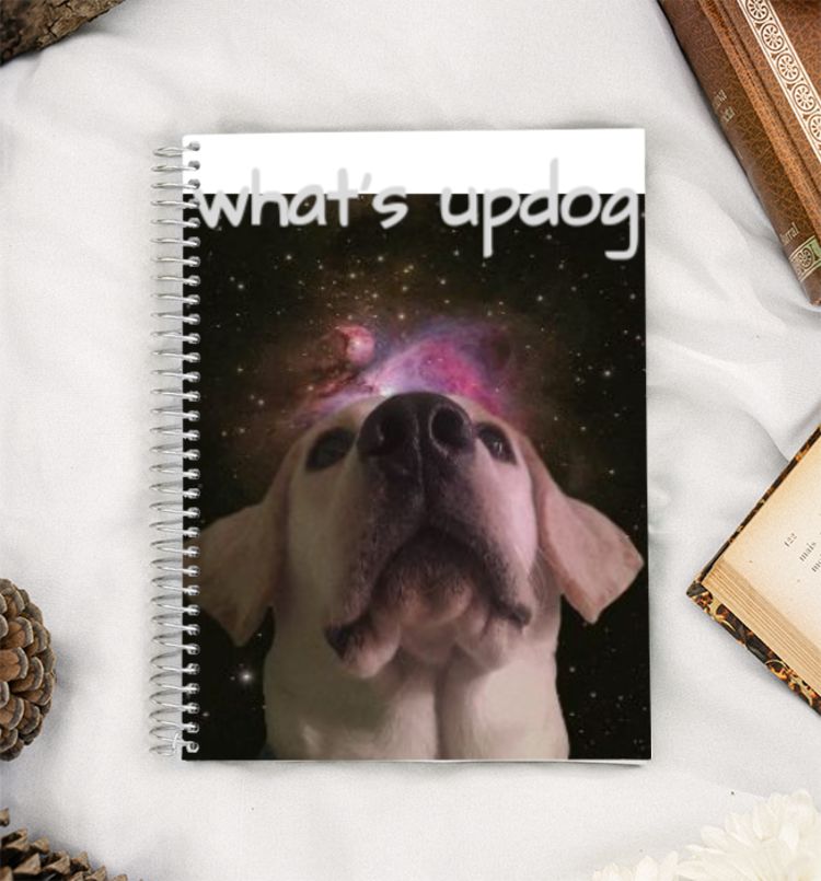 what's updog A5 Notebook