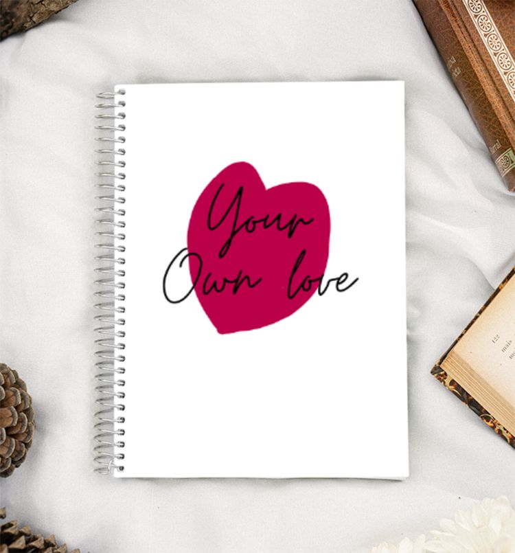 Your own love A5 Notebook