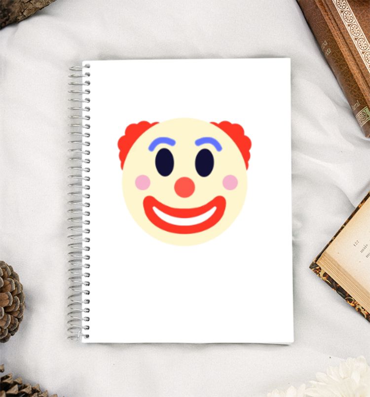 Big clown energy meme tshirt A5 Notebook