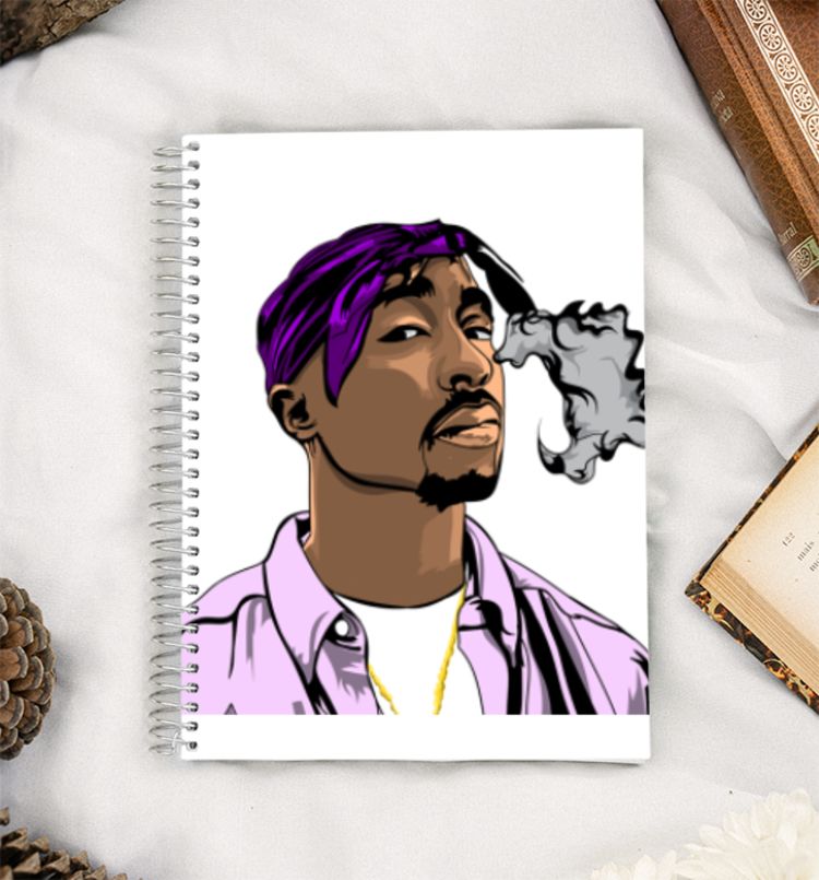 Tupac Shakur A5 Notebook