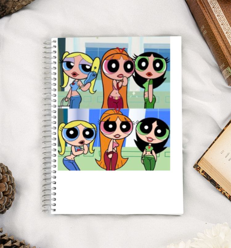 gen z powerpuff girls A5 Notebook